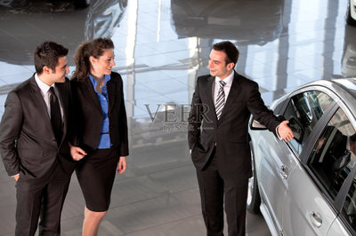 汽車銷售人員,購(gòu)買,伴侶,人,汽車部件